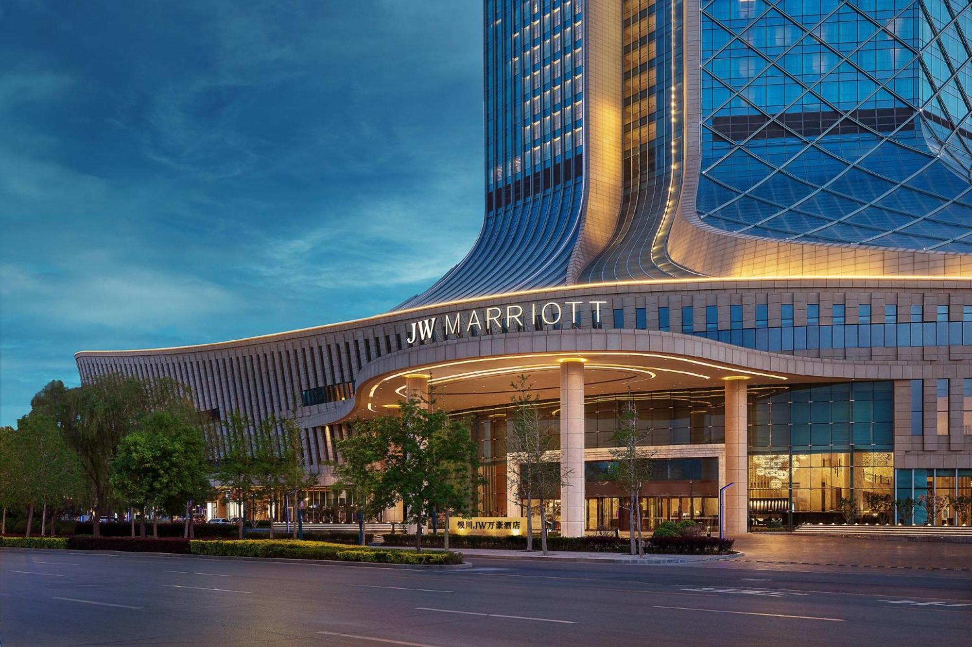 Jw Marriott Hotel Yinchuan Exterior foto
